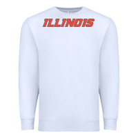 White illinois fighting illini Premium Sweatshirt - linhVisuals