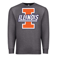 Charcoal Heather illinois fighting illini Premium Sweatshirt - linhVisuals