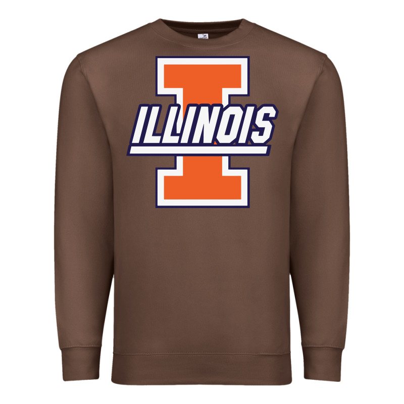 Illinois Fighting Illini Premium Sweatshirt by linhVisuals | Teevron