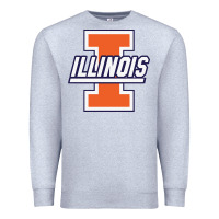 Heather Grey illinois fighting illini Premium Sweatshirt - linhVisuals