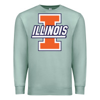 Seafoam illinois fighting illini Premium Sweatshirt - linhVisuals