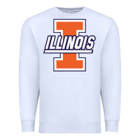 White illinois fighting illini Premium Sweatshirt - linhVisuals