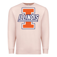 Pale Pink illinois fighting illini Premium Sweatshirt - linhVisuals