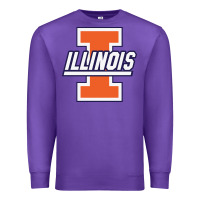 Purple illinois fighting illini Premium Sweatshirt - linhVisuals