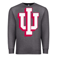 Charcoal Heather indiana hoosiers Premium Sweatshirt - linhVisuals