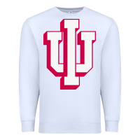 White indiana hoosiers Premium Sweatshirt - linhVisuals