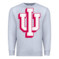Heather Grey indiana hoosiers Premium Sweatshirt - linhVisuals