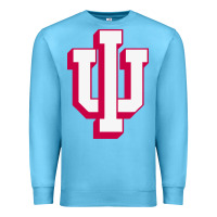 Ocean Blue indiana hoosiers Premium Sweatshirt - linhVisuals