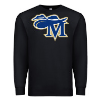 Black montreat college cavaliers vectorized Premium Sweatshirt - linhVisuals