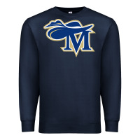 Navy montreat college cavaliers vectorized Premium Sweatshirt - linhVisuals