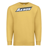 Antique Gold akron university Premium Sweatshirt - linhVisuals