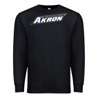 Black akron university Premium Sweatshirt - linhVisuals
