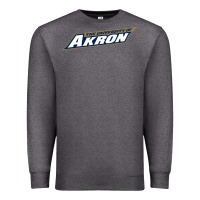 Charcoal Heather akron university Premium Sweatshirt - linhVisuals