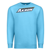 Ocean Blue akron university Premium Sweatshirt - linhVisuals