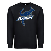 Black university of akron Premium Sweatshirt - linhVisuals