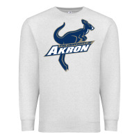 Oatmeal Heather university of akron Premium Sweatshirt - linhVisuals