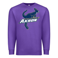 Purple university of akron Premium Sweatshirt - linhVisuals