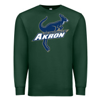 Sports Green university of akron Premium Sweatshirt - linhVisuals
