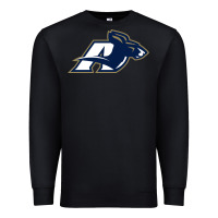 Black akron university zips Premium Sweatshirt - linhVisuals