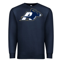 Navy akron university zips Premium Sweatshirt - linhVisuals