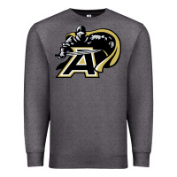 Charcoal Heather army black knights Premium Sweatshirt - linhVisuals