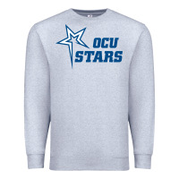 Heather Grey oklahoma city university stars1 vectorized Premium Sweatshirt - linhVisuals