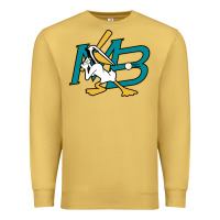Antique Gold the myrtle beach pelicans baseball Premium Sweatshirt - linhVisuals