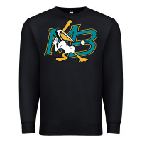 Black the myrtle beach pelicans baseball Premium Sweatshirt - linhVisuals