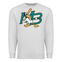 Dove Grey the myrtle beach pelicans baseball Premium Sweatshirt - linhVisuals