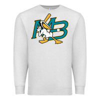 Oatmeal Heather the myrtle beach pelicans baseball Premium Sweatshirt - linhVisuals