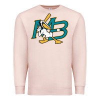 Pale Pink the myrtle beach pelicans baseball Premium Sweatshirt - linhVisuals