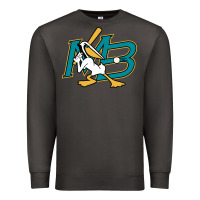 Smoke the myrtle beach pelicans baseball Premium Sweatshirt - linhVisuals