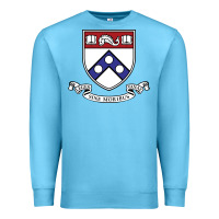 Ocean Blue the pennsylvania quakers Premium Sweatshirt - linhVisuals