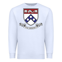 White the pennsylvania quakers Premium Sweatshirt - linhVisuals