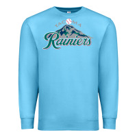 Ocean Blue the tacoma rainiers Baseball Premium Sweatshirt - linhVisuals