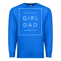 True Royal father of girls tee, proud new girl dad t shirt Premium Sweatshirt - linhVisuals