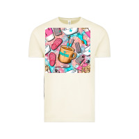 Vintage Arctic hospital nurse coffee cups with leopard seamless pattern bbs Vintage Tee - BundleAndBundleShop