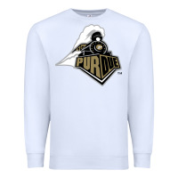 White purdue boilermakers Premium Sweatshirt - linhVisuals