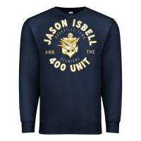 Navy jason isbell and the 400 unit Premium Sweatshirt - linhVisuals