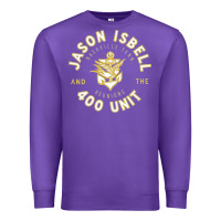 Purple jason isbell and the 400 unit Premium Sweatshirt - linhVisuals