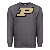 Charcoal Heather purdue boilermakers Premium Sweatshirt - linhVisuals