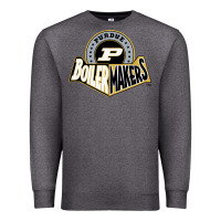Charcoal Heather purdue boilermakers Premium Sweatshirt - linhVisuals