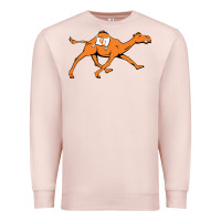 Pale Pink campbell fighting camels Premium Sweatshirt - linhVisuals