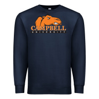 Navy campbell fighting camels Premium Sweatshirt - linhVisuals