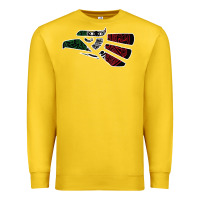 Lemon hecho en mexico aztec calendar mexican eagle t shirt Premium Sweatshirt - linhVisuals