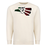 Sandshell hecho en mexico aztec calendar mexican eagle t shirt Premium Sweatshirt - linhVisuals