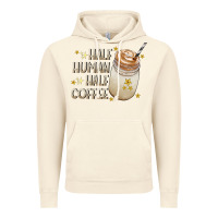 Vintage Artic Half Human Half Coffee Vintage Hoodie - CowhideDigitalArt