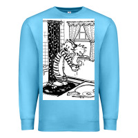 Ocean Blue calvin Premium Sweatshirt - linhVisuals