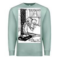 Seafoam calvin Premium Sweatshirt - linhVisuals