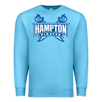 Ocean Blue hampton pirates Premium Sweatshirt - linhVisuals